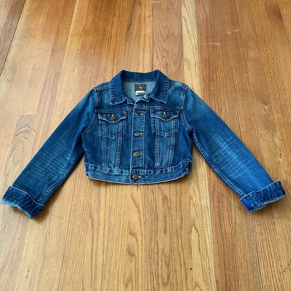 Polo Ralph Lauren Other - Polo by Ralph Lauren Blue Cropped Jean Jacket
